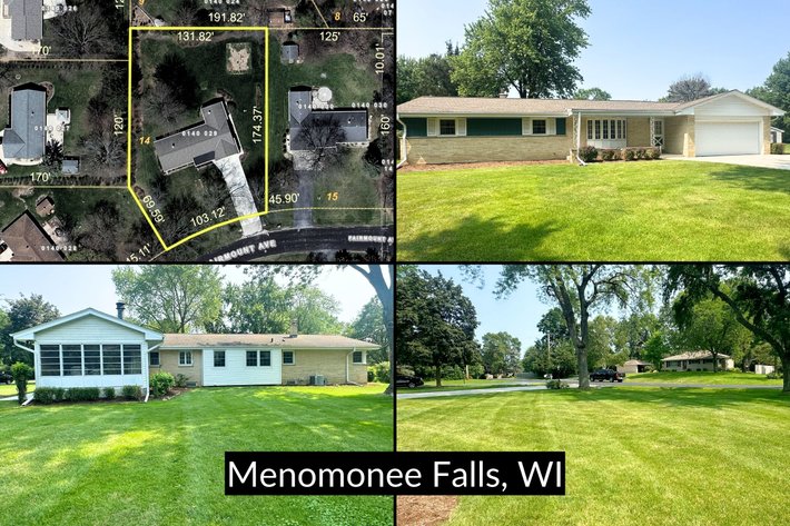 Image for 3 Bedroom, 1.5 Bath Single Story Home, Ranch-Style Rambler in Quiet Neighborhood - Menomonee Falls, WI