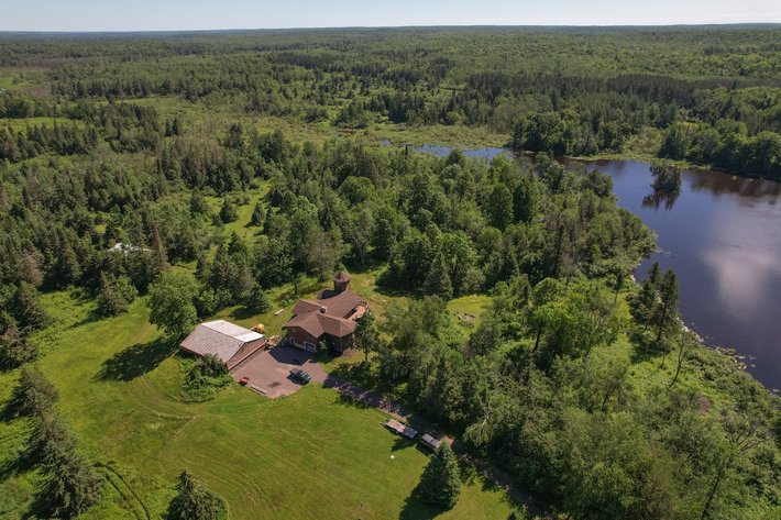 Image for 479± Acres Offered in 2 Parcels, 4 Bedroom, 3 Bath Home & Outbuildings, Airstrip, Wooded Recreational Land Near Ladysmith - Rusk County, WI