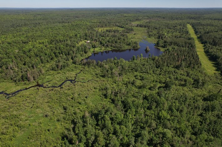 Image for 479± Acres Offered in 2 Parcels, 4 Bedroom, 3 Bath Home & Outbuildings, Airstrip, Wooded Recreational Land Near Ladysmith - Rusk County, WI