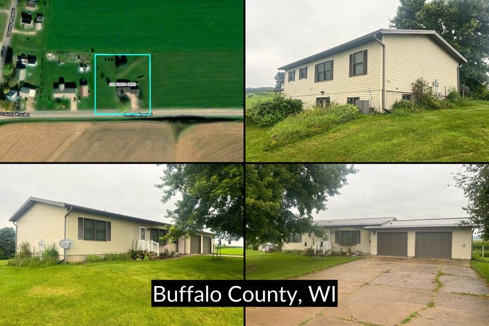 Image for 3 Bedroom, 2 Bath, Ranch Style Home on 1± Acre, Country Home with 2 Car Attached Garage & Walkout Basement, Town of Montana - Buffalo County, WI