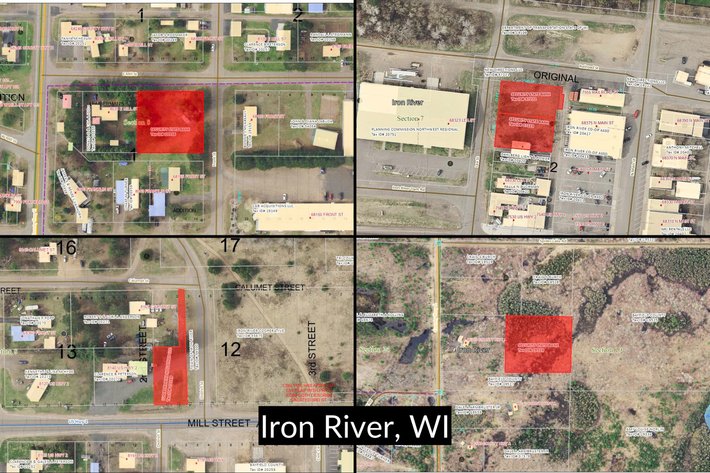 Image for 4 Vacant Land Parcels, Lender-Owned, Commercial, Residential & Recreational Options from 0.25± Acre up to 6.38± Acre Lots in Bayfield County - Iron River, WI
