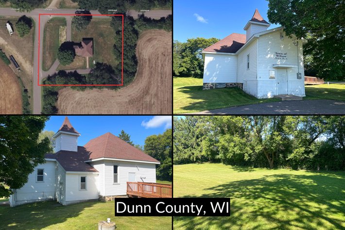 Image for Highway-Accessible Former Schoolhouse Ready for Your Vision, Near Ridgeland - Dunn County, WI
