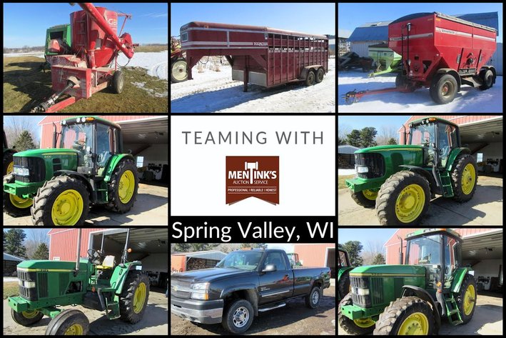 Image for Mentink Auction - Greg & JoAnne Zimmerman Farm Auction - Spring Valley, WI