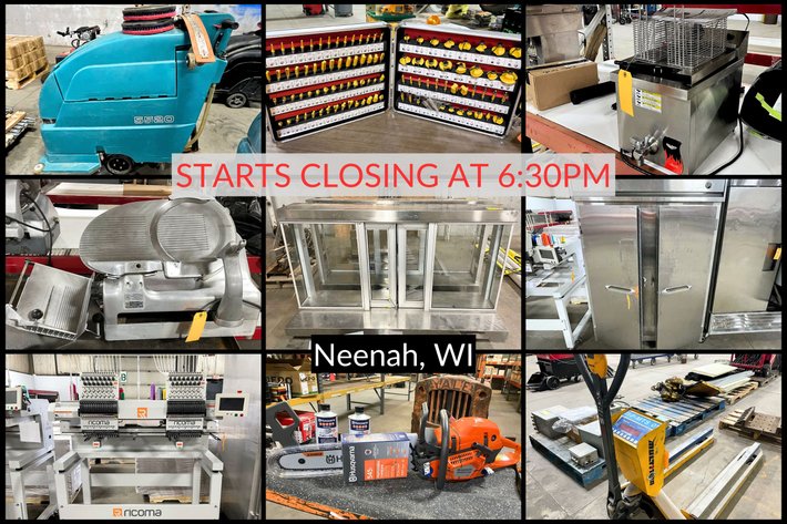 Image for 5 of 5 March 2026 Industrial Items - Neenah, WI