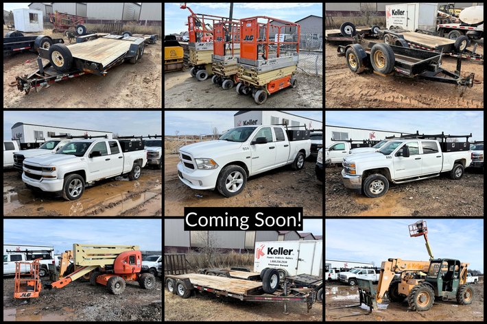 Image for Commercial Builder Inventory Reduction Auction - Trucks, Trailers, Equipment, & More - Kaukauna, WI