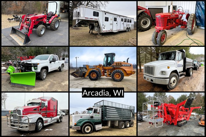 Image for April 2026 Arcadia Farm & Heavy Equipment Auction - Arcadia, WI