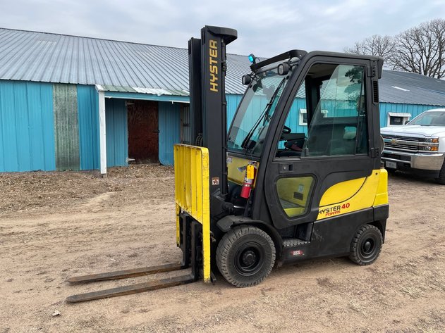 Image for Wild Bill's Blue Ribbon Ranch - Hyster Forklift, Rough Sawn Lumber, Custom Hand Made Wooden Bars & More - Elk Mound, WI