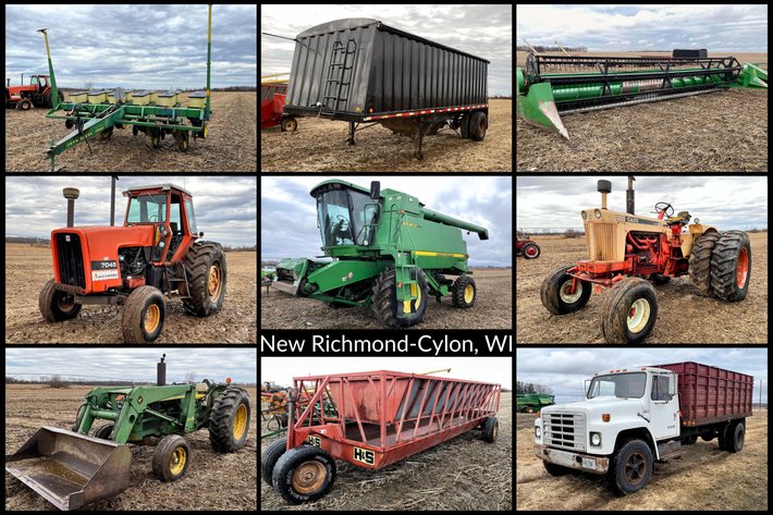 Image for Joel Merritt Farm Retirement Auction - John Deere 9510 Combine, Tractors, Grain Truck, Tillage Equipment, Land Roller & More - New Richmond-Cylon WI