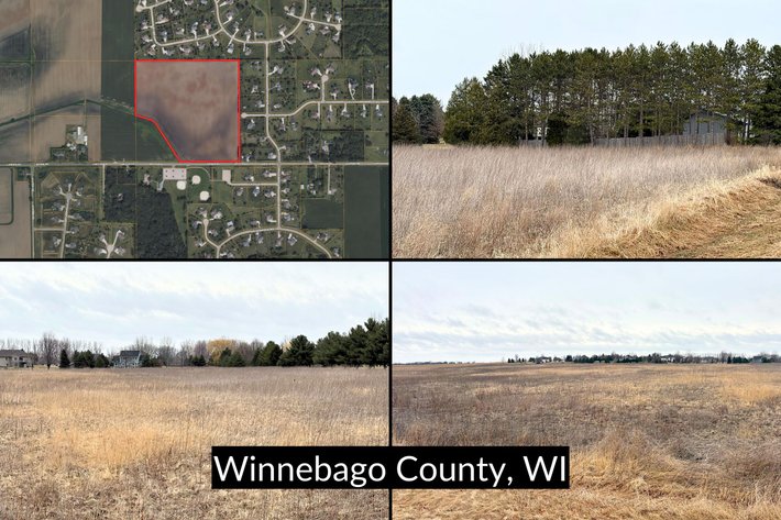 Image for Certified Organic 34.15± Acres Zoned Ag or Residential Near Neenah - Winnebago County, WI