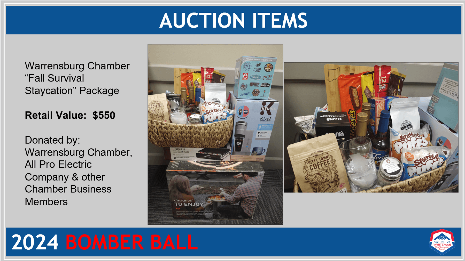 Image for Whiteman BCC Benefit Auction