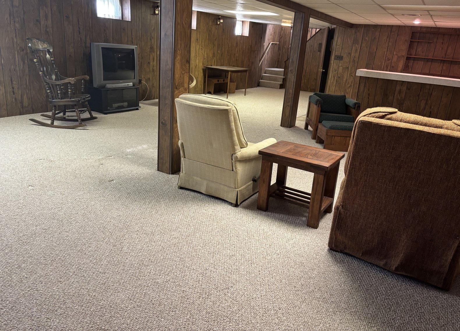 Image for 3 BR, 1 FULL BA, 2 HALF BATH RANCHER W/ DET. 2-CAR GARAGE W/ LEAN TO ON .76 +/- AC / PERSONAL PROPERTY TBS IN ONE LOT