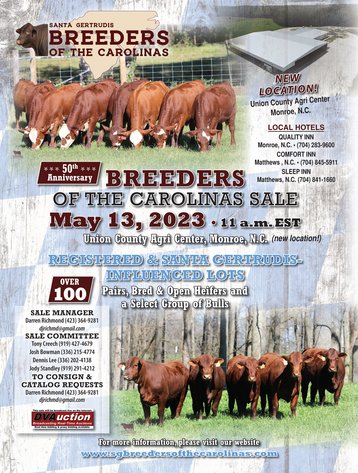 St. Gertrudis Breeders of the Carolinas