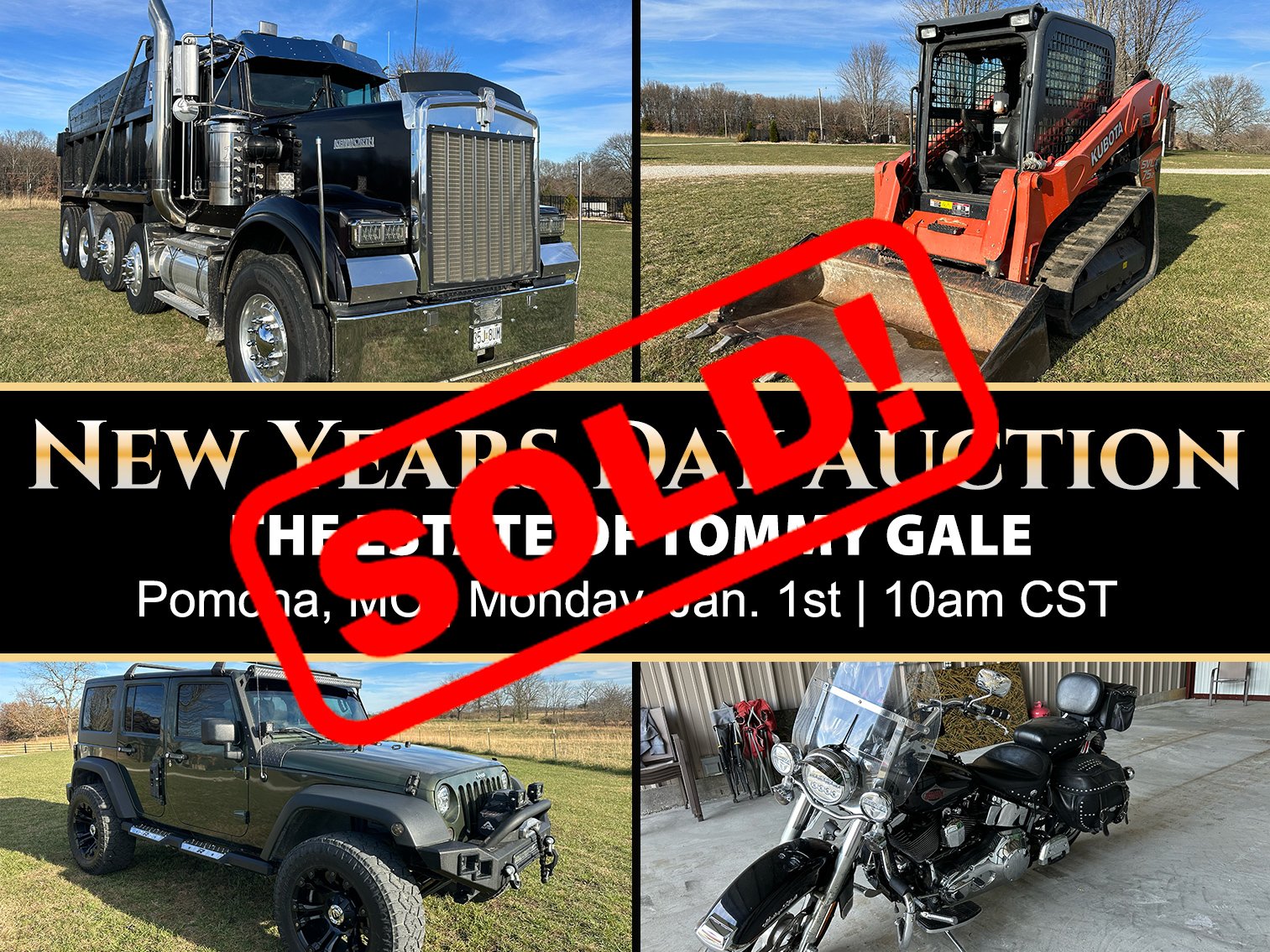 Image for The Estate of Tommy Gale: New Years Day Auction