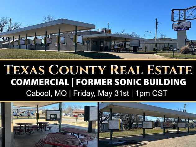 Image for Texas County Commercial Real Estate - Former Sonic Restaurant