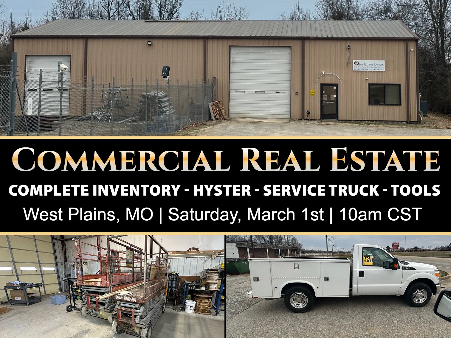 Image for Electric Commercial Real Estate Auction