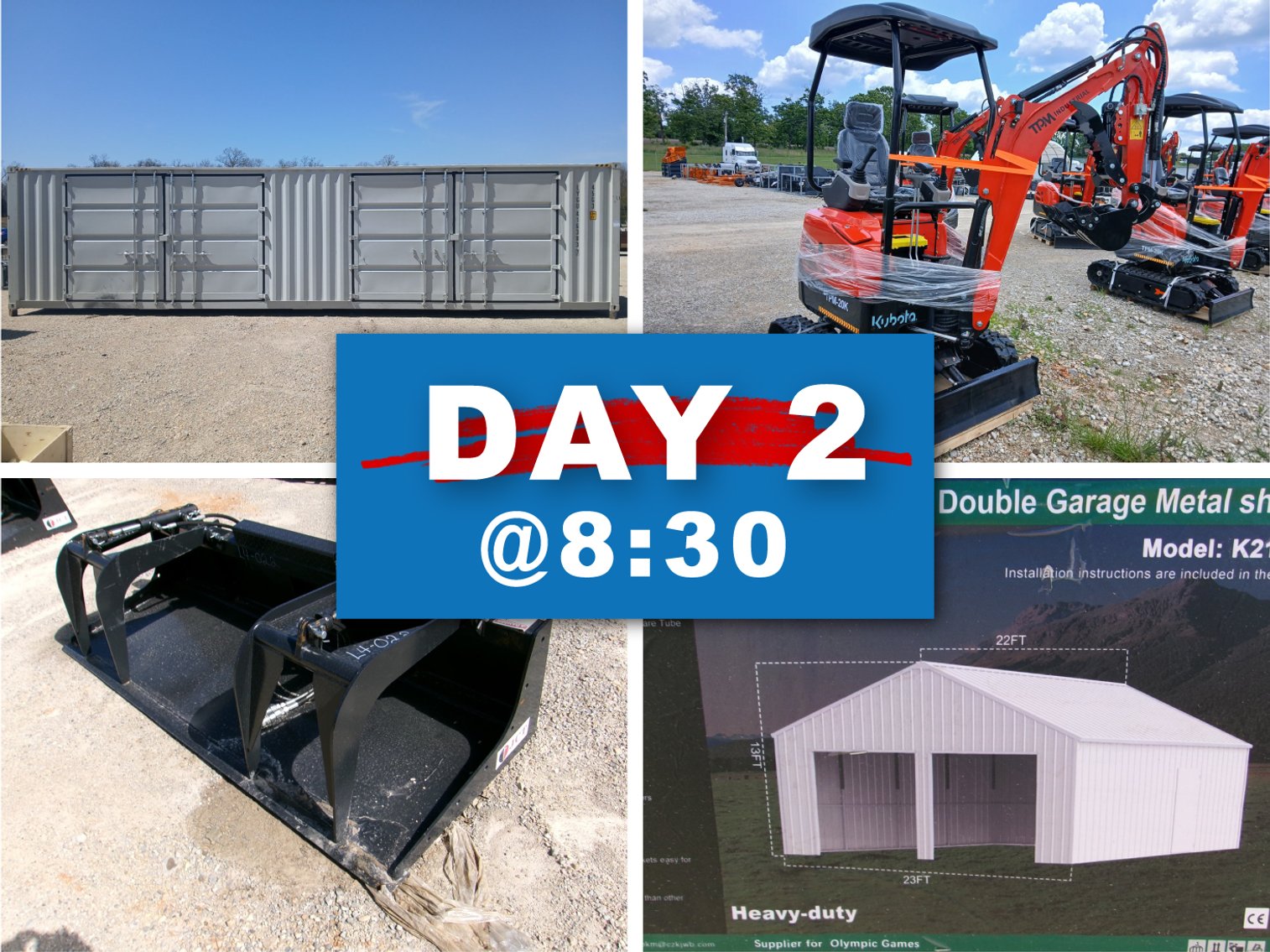 Image for Sexton Auctioneers June Equipment Auction Day Two (June 27th)