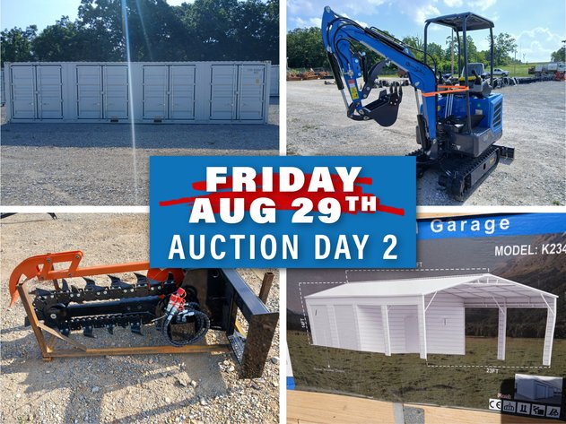 Image for Sexton Auctioneers August 2025 Online Equipment Auction (Day Two - August 29th)