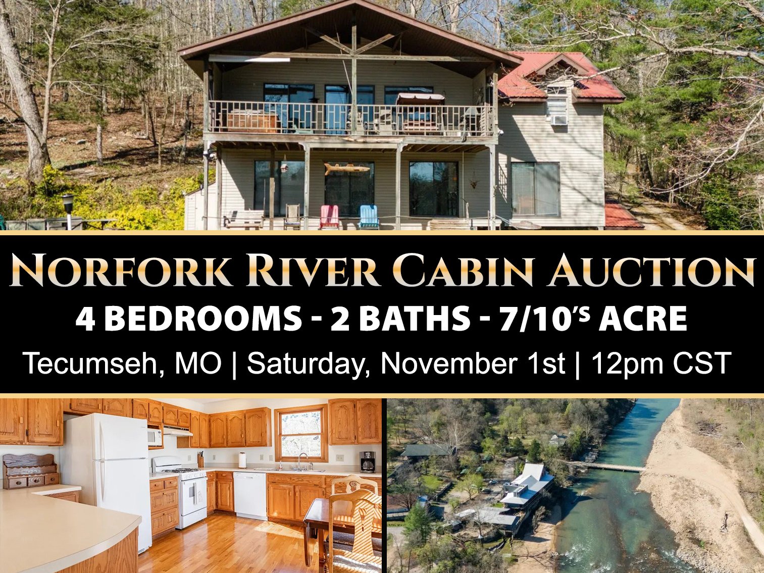Image for Norfork River Cabin Auction