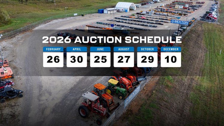 Image for 2026 AUCTION SCHEDULE
