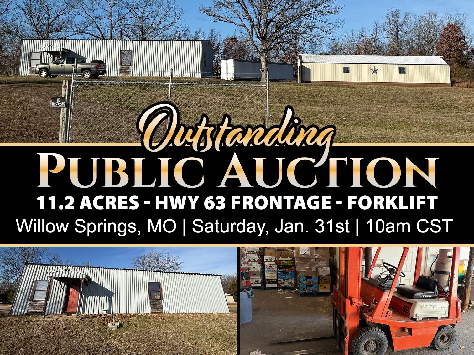 Image for Commercial + Personal Property Public Auction