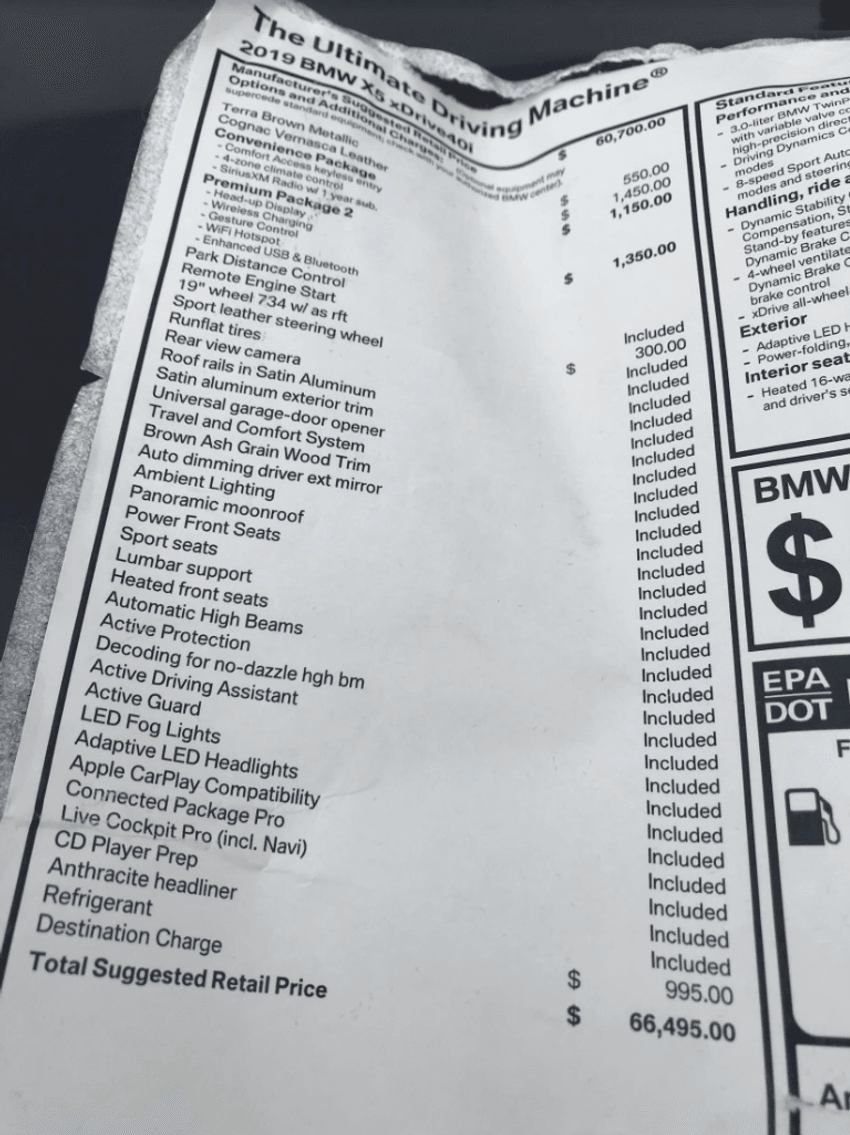 Image for 2019 BMW X5