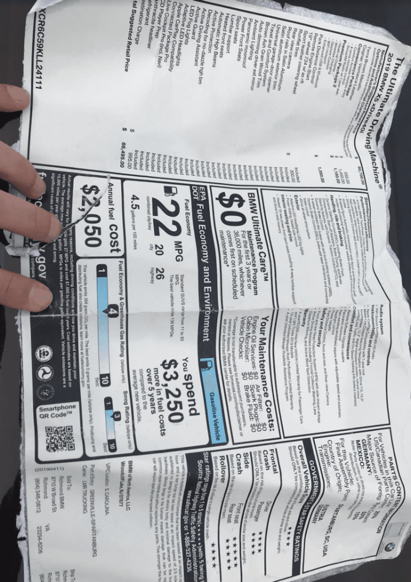 Image for 2019 BMW X5