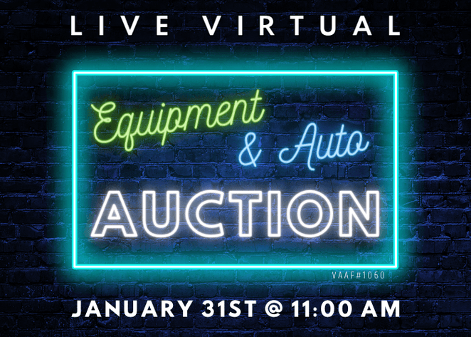 Image for January Live Virtual Equipment Auction