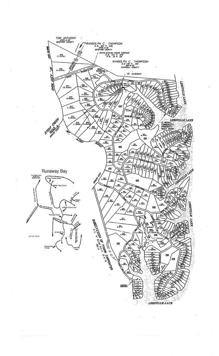 Image for Leesville Lakefront Community - 1.69 AC Prime Interior Lot with Pond Frontage - Runaway Bay, Altavista VA