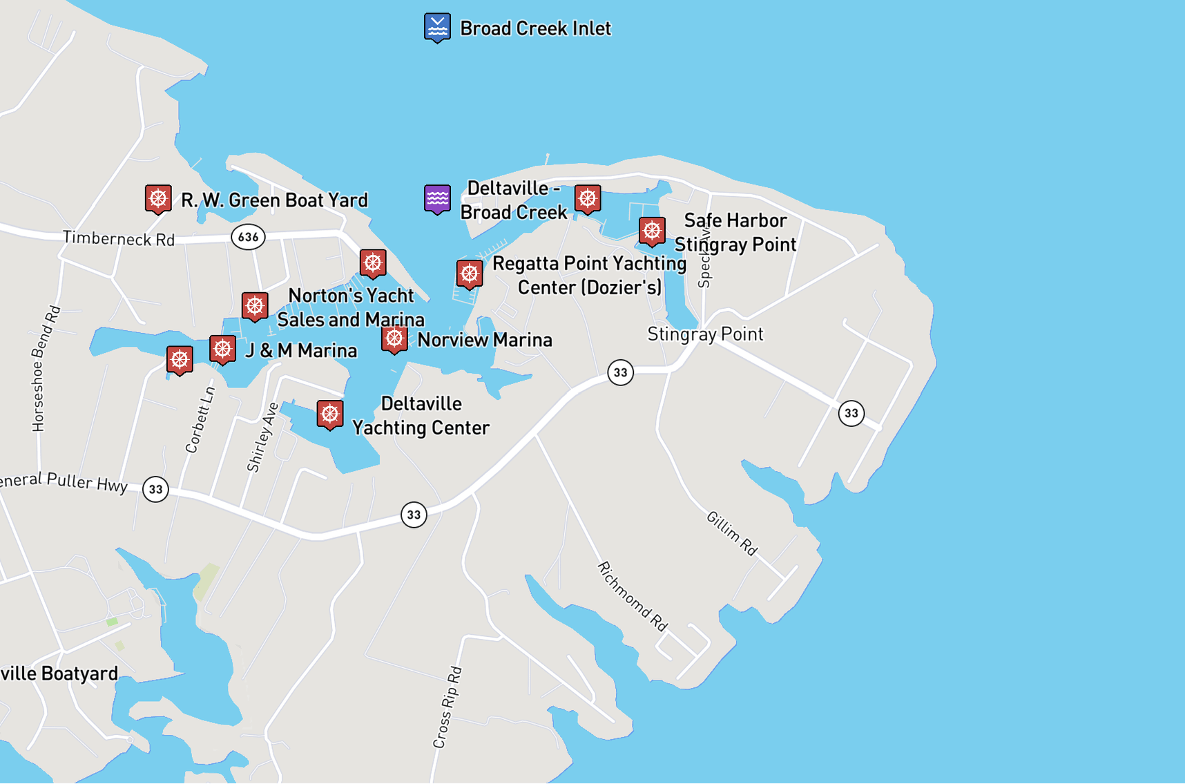 Image for Commercial Auction - Deltaville VA - Marina - 5.29 AC - Deepwater Access - Income Producing