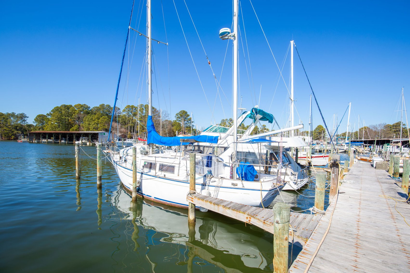 Image for Commercial Auction - Deltaville VA - Marina - 5.29 AC - Deepwater Access - Income Producing