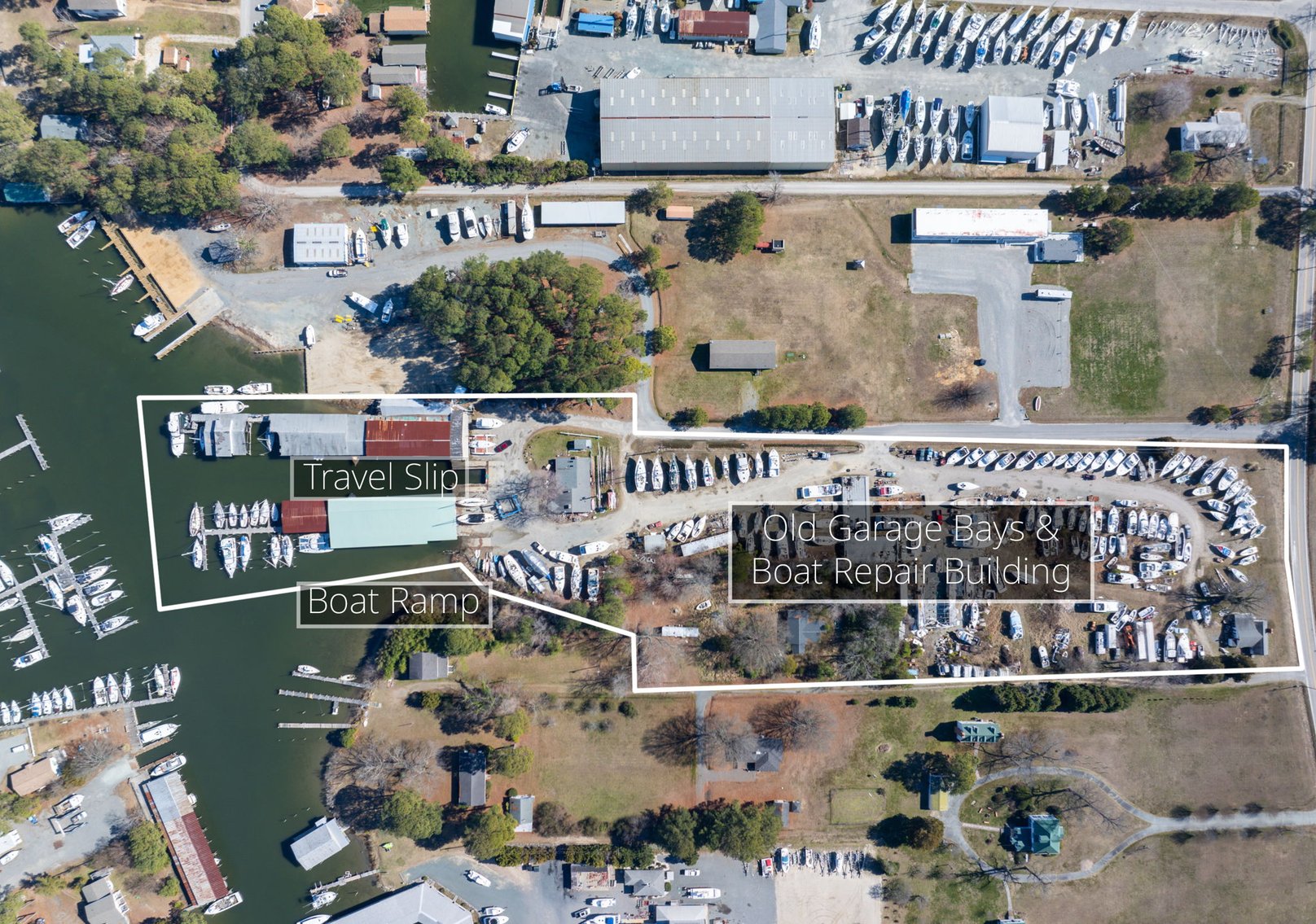 Image for Commercial Auction - Deltaville VA - Marina - 5.29 AC - Deepwater Access - Income Producing