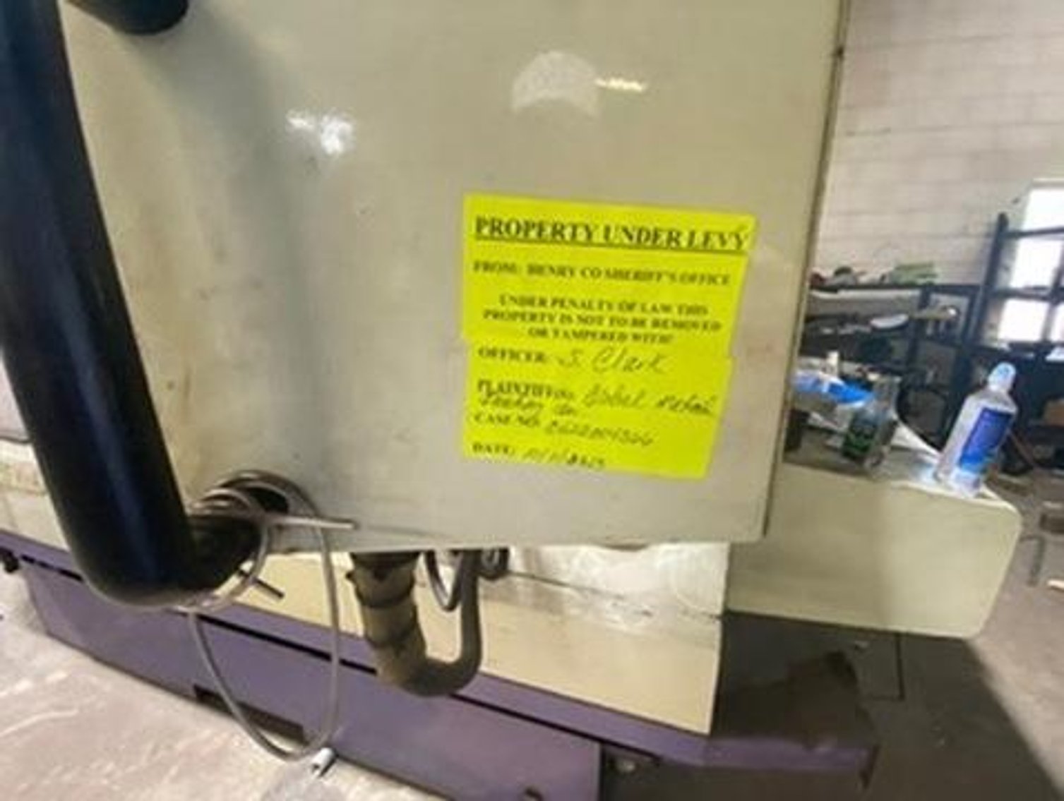 Image for Industrial Machine & Fabrication Facility Contents