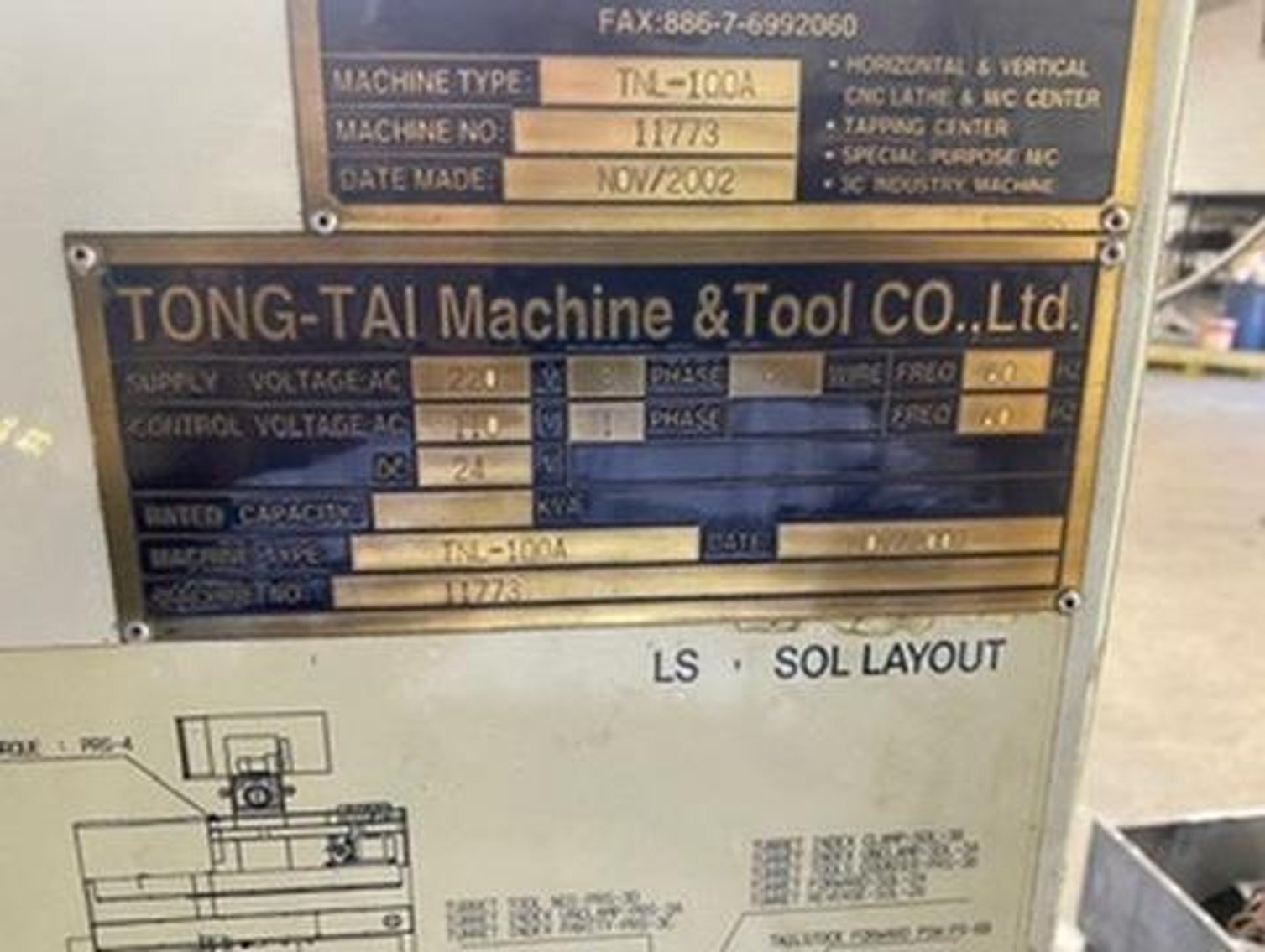 Image for Industrial Machine & Fabrication Facility Contents