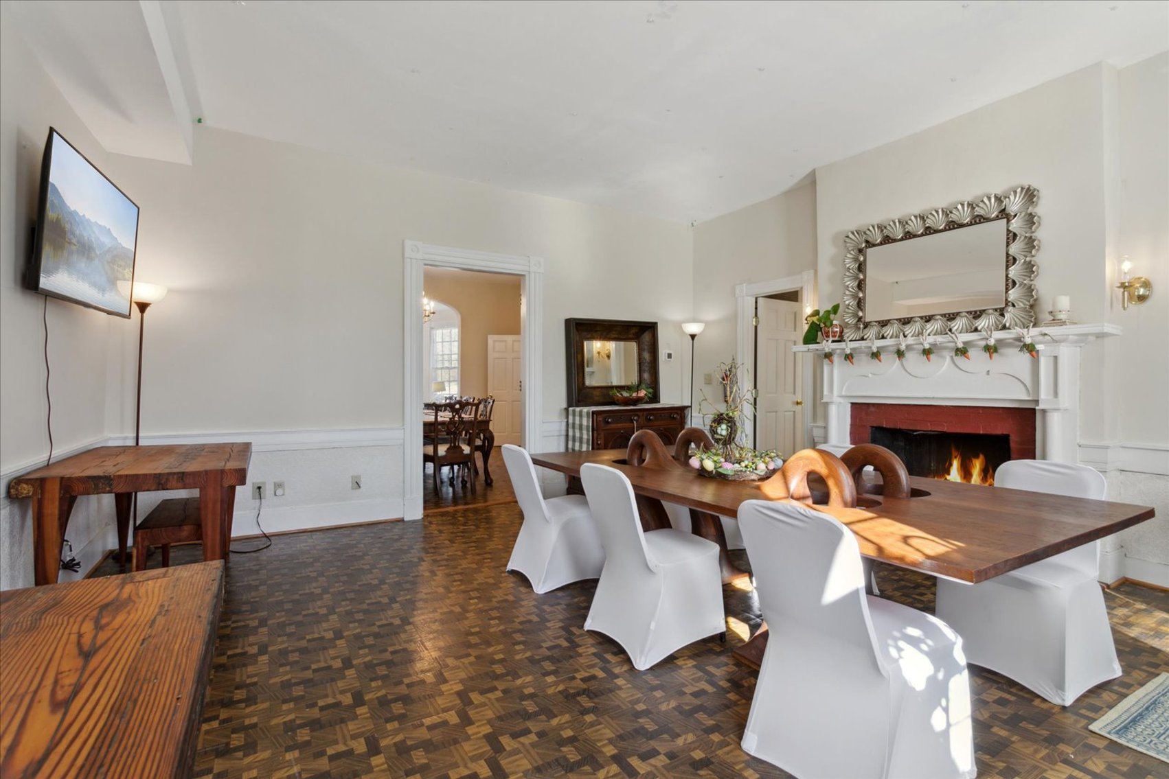 Image for Mathews VA - Income Producing Airbnb & Wedding Venue 6,500 SF, 8 BR, 5.5 BA - Renovated Historic Greek Revival Style Home - 10941 Buckley Hall Rd. Mathews VA 23109