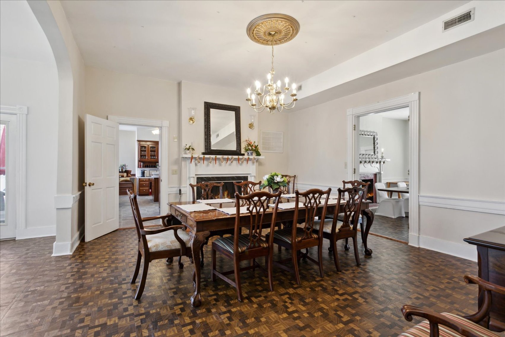 Image for Mathews VA - Income Producing Airbnb & Wedding Venue 6,500 SF, 8 BR, 5.5 BA - Renovated Historic Greek Revival Style Home - 10941 Buckley Hall Rd. Mathews VA 23109