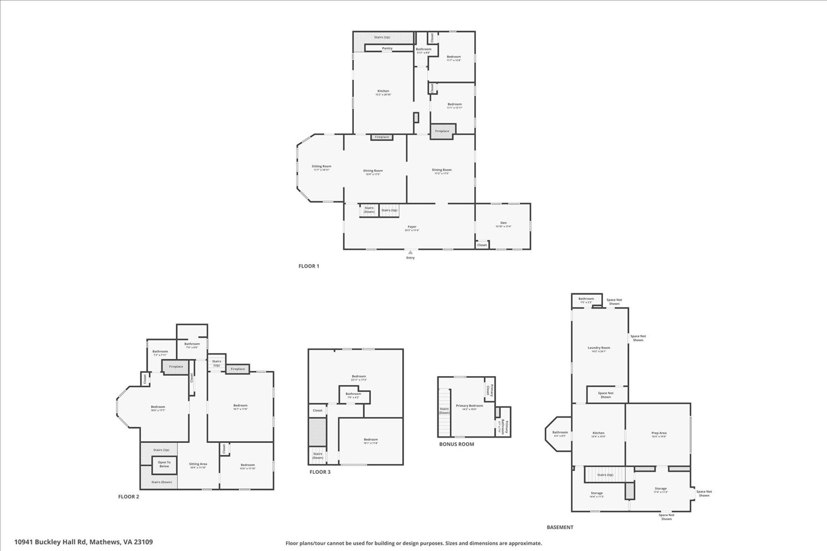 Image for Mathews VA - Income Producing Airbnb & Wedding Venue 6,500 SF, 8 BR, 5.5 BA - Renovated Historic Greek Revival Style Home - 10941 Buckley Hall Rd. Mathews VA 23109