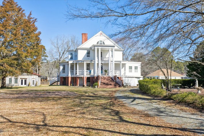 Image for Mathews VA - Income Producing Airbnb & Wedding Venue 6,500 SF, 8 BR, 5.5 BA - Renovated Historic Greek Revival Style Home - 10941 Buckley Hall Rd. Mathews VA 23109