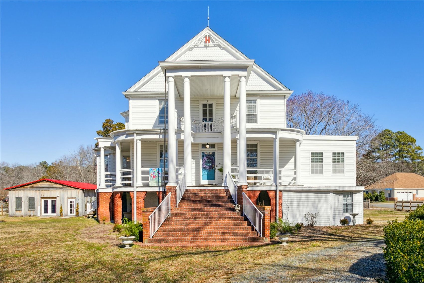 Image for Mathews VA - Income Producing Airbnb & Wedding Venue 6,500 SF, 8 BR, 5.5 BA - Renovated Historic Greek Revival Style Home - 10941 Buckley Hall Rd. Mathews VA 23109