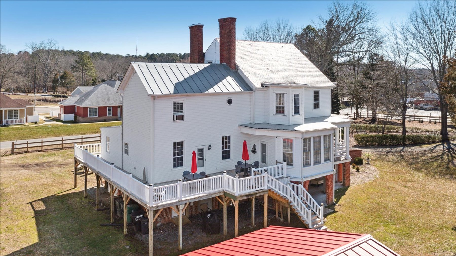 Image for Mathews VA - Income Producing Airbnb & Wedding Venue 6,500 SF, 8 BR, 5.5 BA - Renovated Historic Greek Revival Style Home - 10941 Buckley Hall Rd. Mathews VA 23109