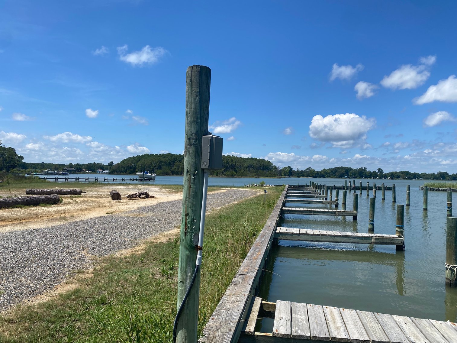 Image for Income Producing Waterfront Estate Mathews VA - Potential Annual Income $138,500 - Ranch Home - Guest Cottage -  Boat Ramp and 15 Slips - Fronting Billups Creek; 967 Lillys Neck Rd