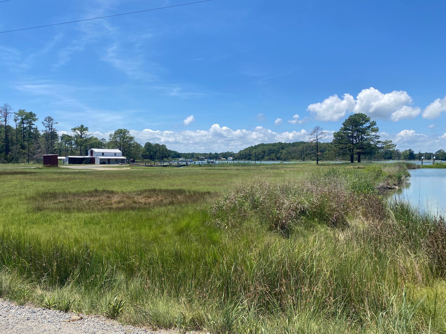Image for Income Producing Waterfront Estate Mathews VA - Potential Annual Income $138,500 - Ranch Home - Guest Cottage -  Boat Ramp and 15 Slips - Fronting Billups Creek; 967 Lillys Neck Rd