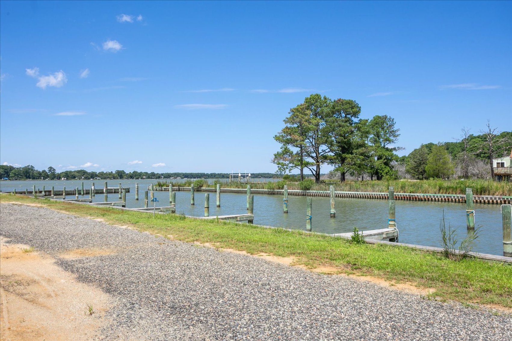Image for Income Producing Waterfront Estate Mathews VA - Potential Annual Income $138,500 - Ranch Home - Guest Cottage -  Boat Ramp and 15 Slips - Fronting Billups Creek; 967 Lillys Neck Rd