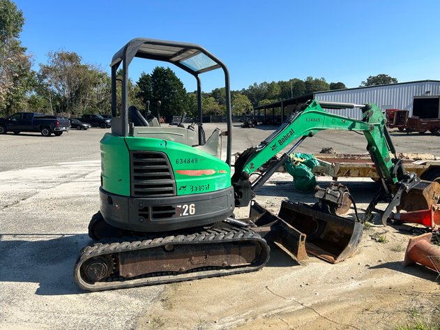 Image for 2014 Bobcat E26 Mini Excavator - New Tracks, Maintained, 2358.9 Hours - Multiple Attachments Included