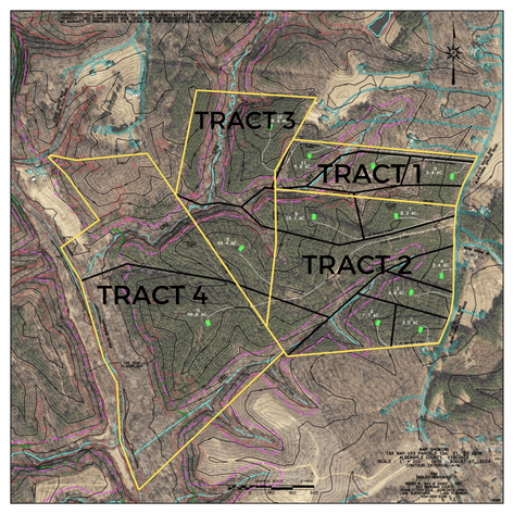Image for 187+/- Acre Timber Investment Property in Albemarle County offered in 4 Parcels with 20 Division Rights