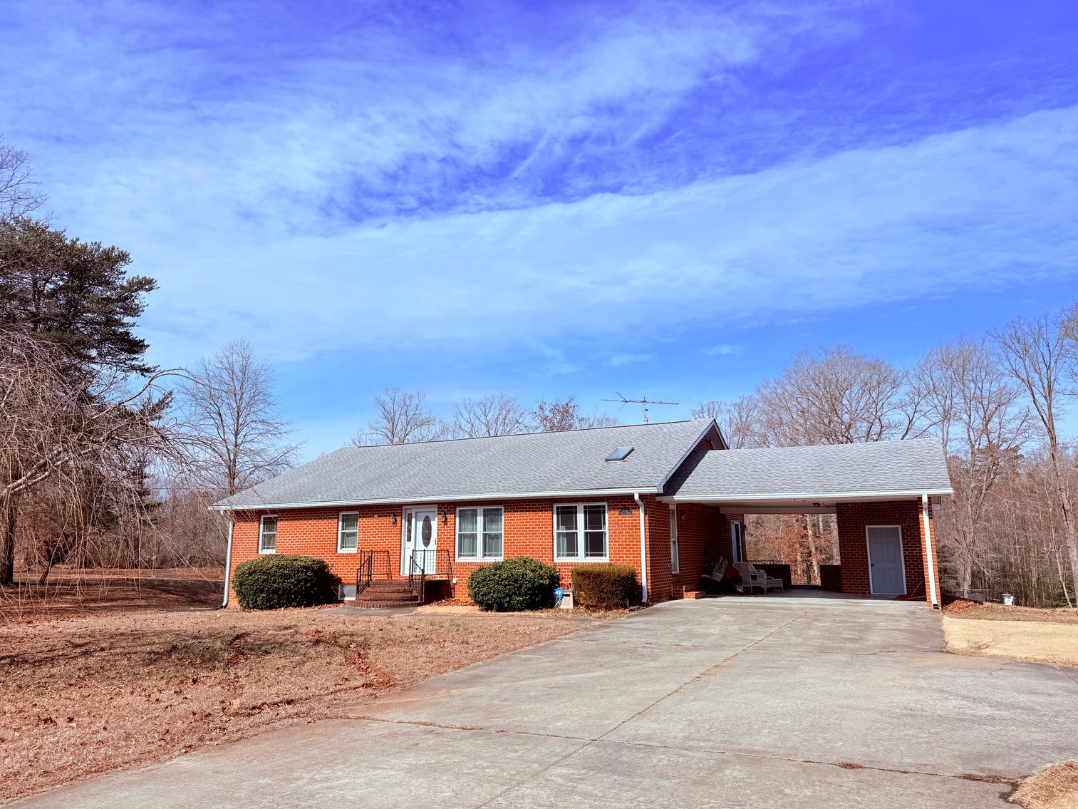 Image for Selling for the Estate of Howard Gaines. Idyllic Country Retreat: 2100 Sq. 3 Bed/3 Bath Versatile Brick Ranch on 2.46 Acres With an additional 2100 Sq. Finished basement