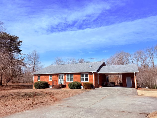 Image for Selling for the Estate of Howard Gaines. Idyllic Country Retreat: 2100 Sq. 3 Bed/3 Bath Versatile Brick Ranch on 2.46 Acres With an additional 2100 Sq. Finished basement