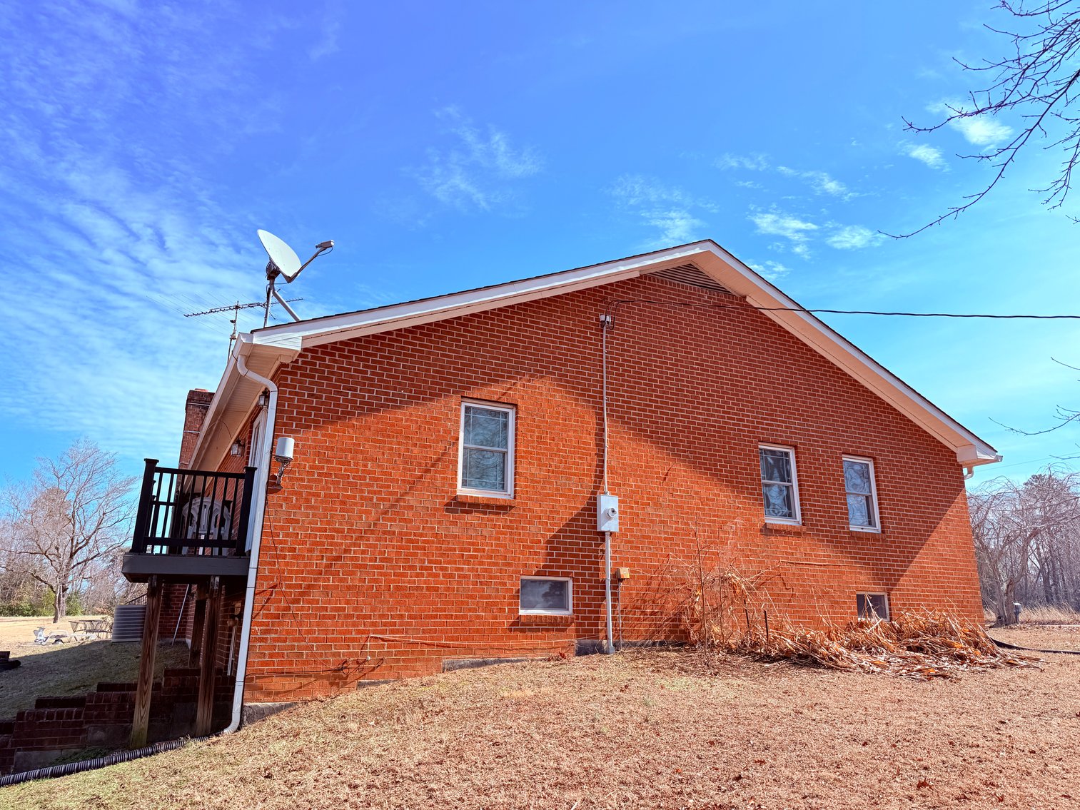 Image for Selling for the Estate of Howard Gaines. Idyllic Country Retreat: 2100 Sq. 3 Bed/3 Bath Versatile Brick Ranch on 2.46 Acres With an additional 2100 Sq. Finished basement