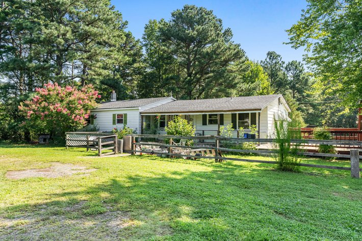 Image for Multi Choice Real Estate Auction - 3-Bedroom Country Ranch on 1 Acre & 3.05 AC Lot with POND, Bumpass VA -  3490 Willow Brook Rd