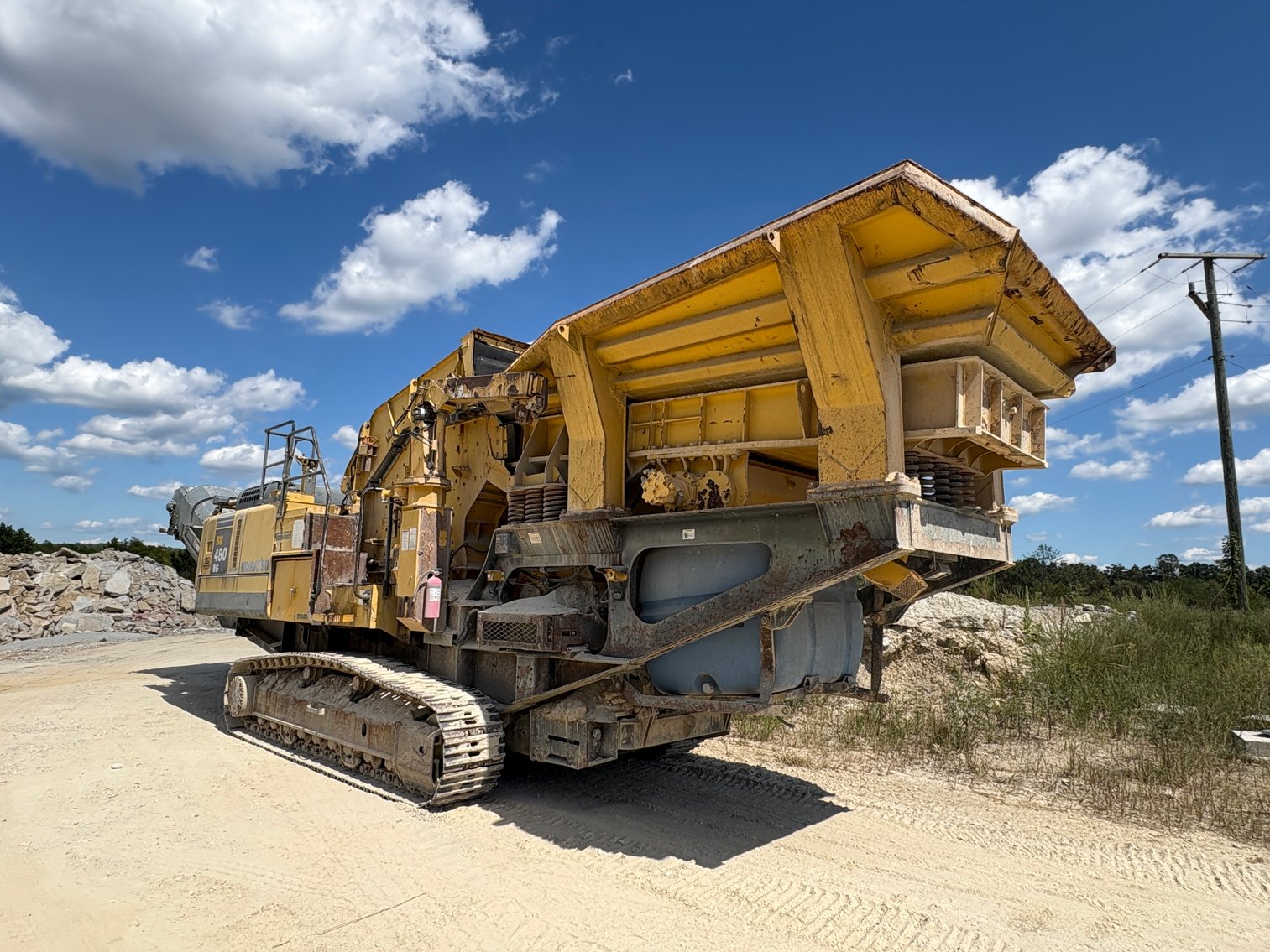 Image for Heavy Equipment Auction - 2006 Komatsu BR480RG Mobile Jaw Crusher