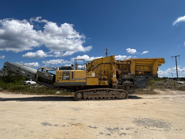 Image for Heavy Equipment Auction - 2006 Komatsu BR480RG Mobile Jaw Crusher